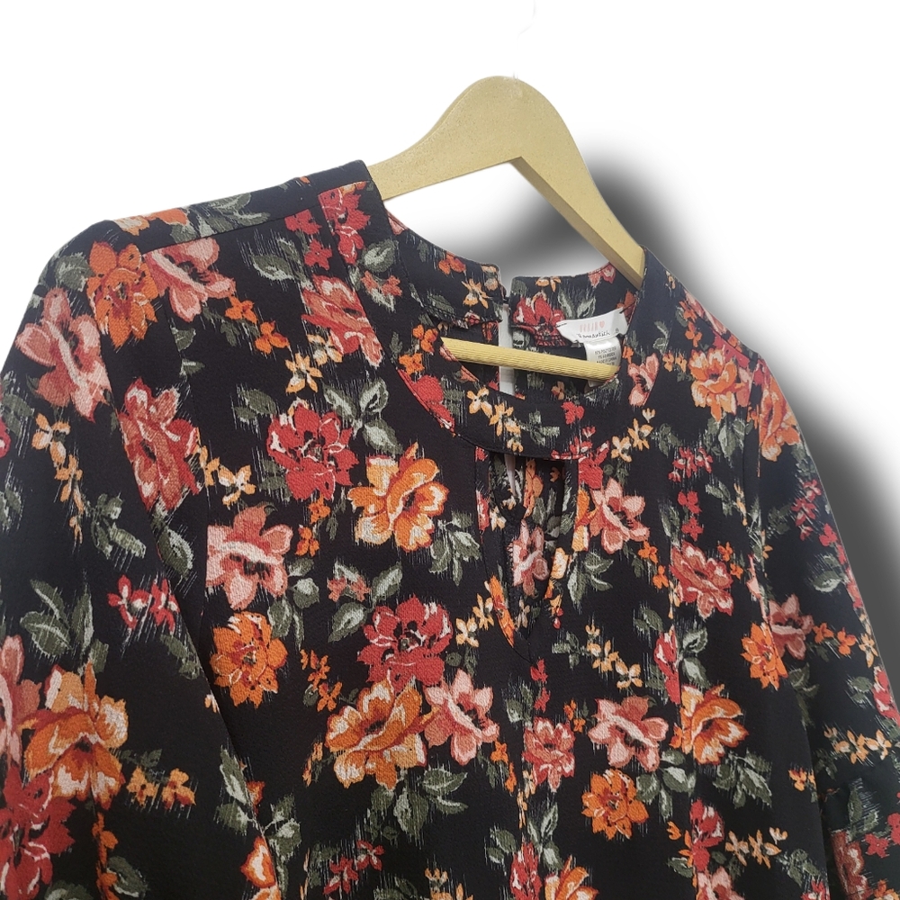🌿Urban Romantics Urban Outfitters Womens Medium Fall Autumn Flounce Top - Picture 5 of 15